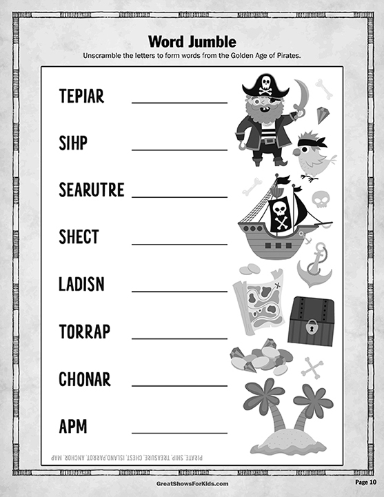 Activity Packet Sheet