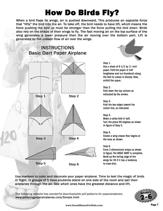 Activity Packet Sheet